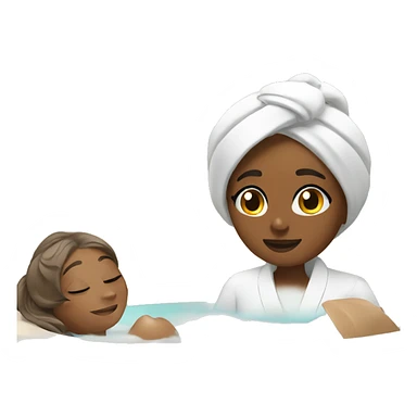Spa day sticker
