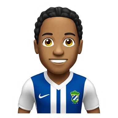 Ronaldinho Brazilian soccer player sticker