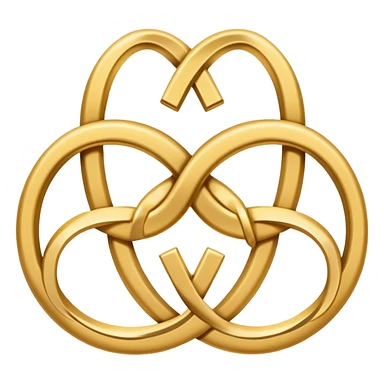 suggestive icon of intertwined male and female symbols referencing the 69 position, no explicit imagery sticker