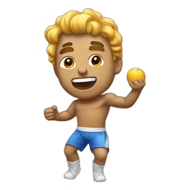 Rashord doing « mental » celebration  sticker