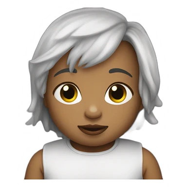 Saturne baby sticker