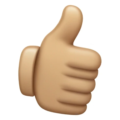 Thumbs up on thumbs up  sticker