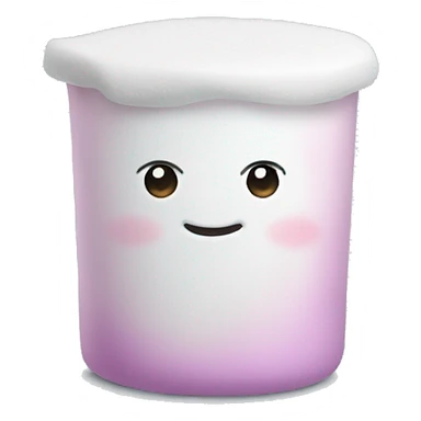 Marshmallow au toilette  sticker