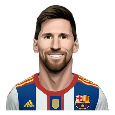 Messi est plus fort qie ronaldo sticker