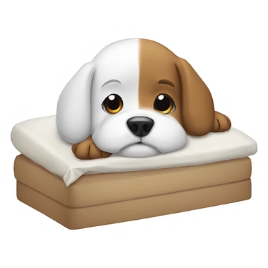 Chien malade sticker