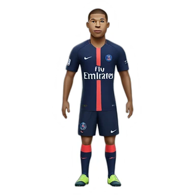 Mbappé psg sticker