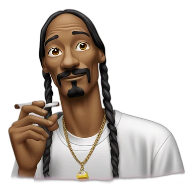 snoop dogg smoking candy sticker