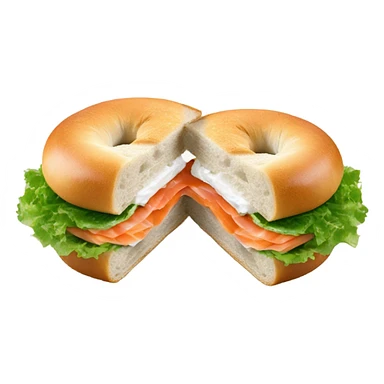 Bagel sandwich  sticker