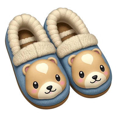 cozy slippers sticker