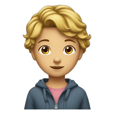 Fille sur un garçon sticker