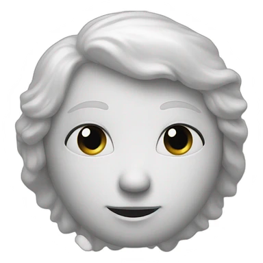 Un blanc entre deux noir  sticker