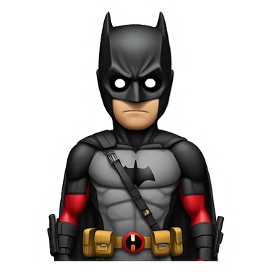 Batman deadpool sticker