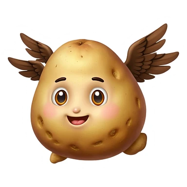 patate volante sticker