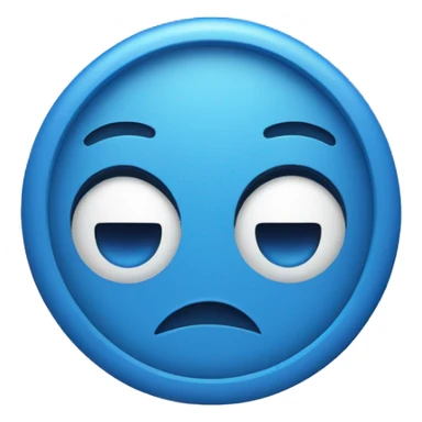 Blue circle with tick sticker