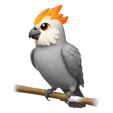 cockatiel bird sticker