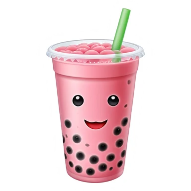 Bubble tea watermelon  sticker