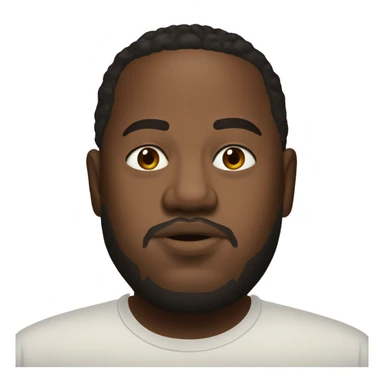 kendrick lamar but fat sticker