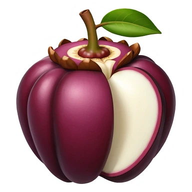 Mangosteen flesh sticker