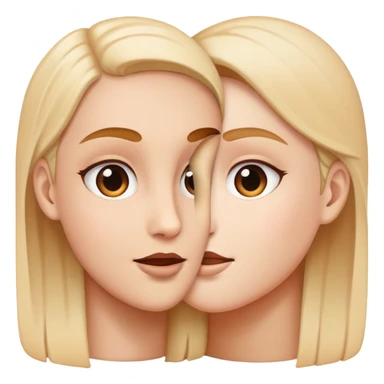 Face picture exchange sticker