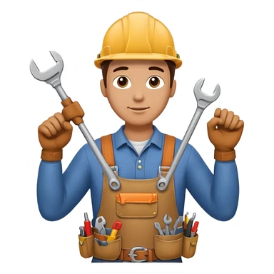 a handyman sticker