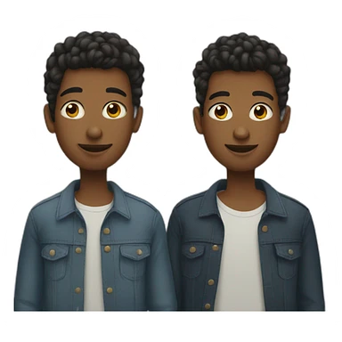 Two lbtq boys sticker