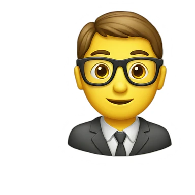 Notebook-eyeglass sticker