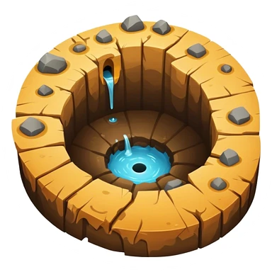  hole in the ground  sticker