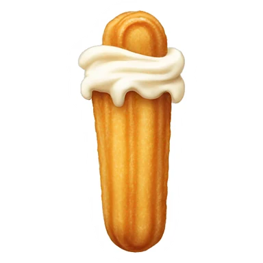 Filled cream churro  sticker