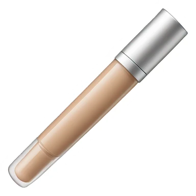 beige lipgloss tube sticker