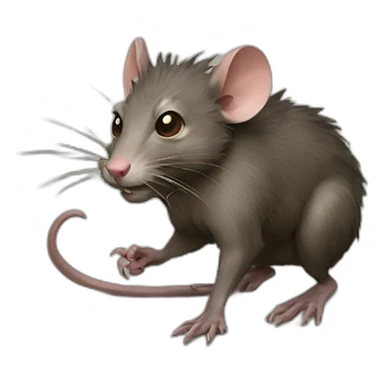rat-king sticker