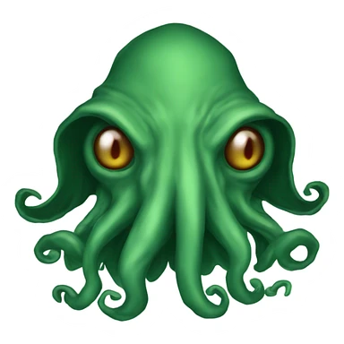 Cthulhu cloth sticker