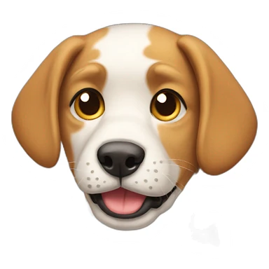 Dog mixed with cat sticker