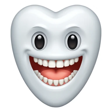 Make the teeth longer sticker