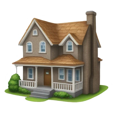 house incoming exclaimation sticker