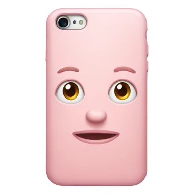 Pastel Pink iphone sticker