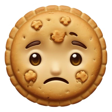 cute biscuit no cream cry sticker