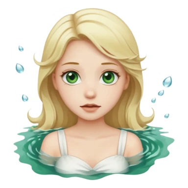 sad cs major who is a pretty girl with blond hair and green eyes drowning on ship sticker
