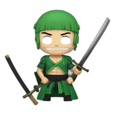 zoro-with-hancock sticker