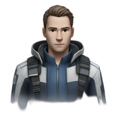 Detroit become human Connor sticker