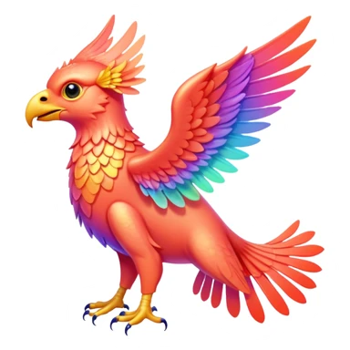  A gryphon with a body structure resembling living coral, hosting small fish and anemones in its wings. It can regenerate damaged parts and filter toxins from water. sticker
