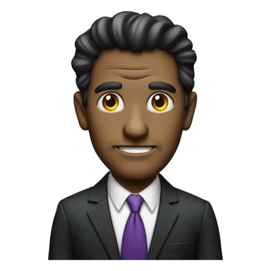 evil buisness man sticker