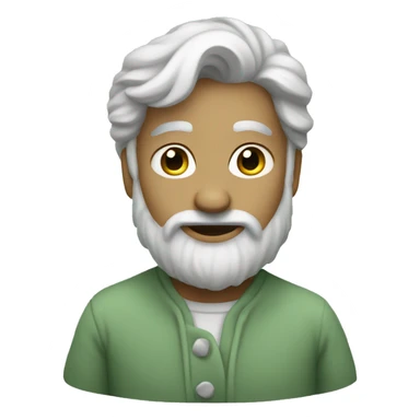 Sage green heart emoji sticker