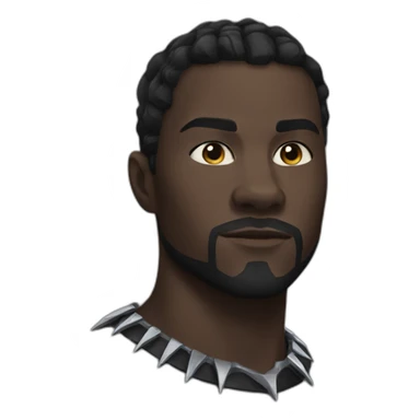 A fierce black Panther sticker