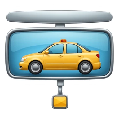 rear view mirror sticker