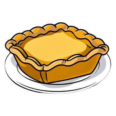 delicious homemade apple pie sticker