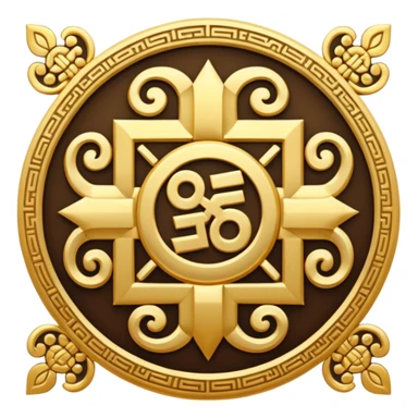 Hindu swastika sticker