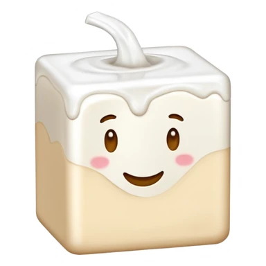 brique de lait a sticker