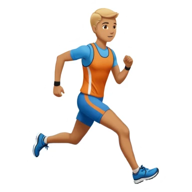 Running to malmø with runner and malmø city  sticker