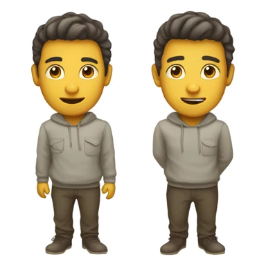 собака в худи sticker