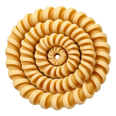 fusilli pasta sticker